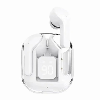 HK3 TWS Bluetooth Wireless Earbuds, HIFI Transparent Earbuds, LED Power Supply Digital Display Stereo,Suitable for Xiaomi Iphone
