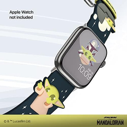 Star Wars: the Mandalorian Officially Licensed Smartwatch Band (Watch Not Included)