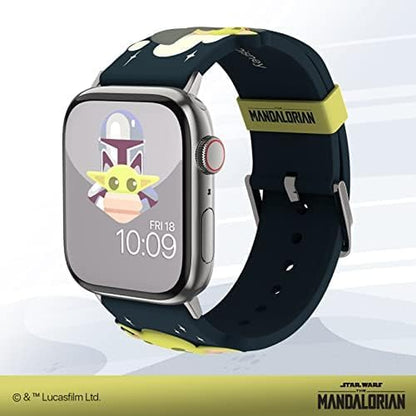 Star Wars: the Mandalorian Officially Licensed Smartwatch Band (Watch Not Included)